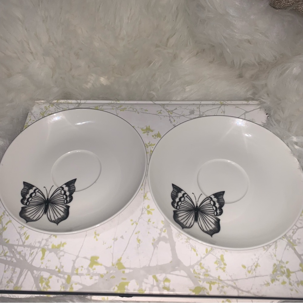 The English Table Butterfly Saucer